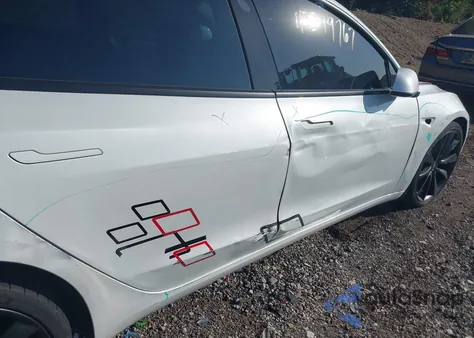 2020 Tesla Model 3 Performance Dual Motor All-Wheel Drive из США, поврежденный, VIN 5YJ3E1EC0LF796374